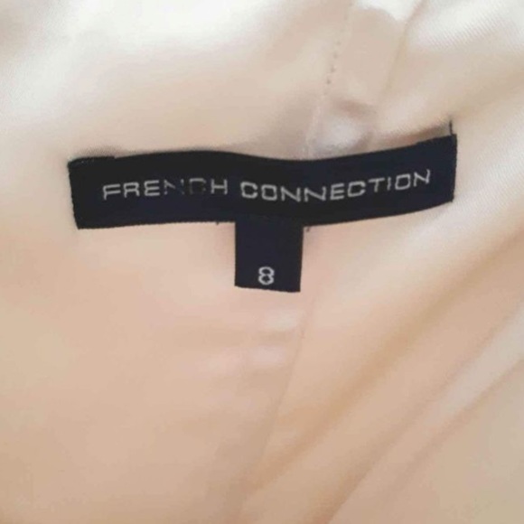 French Connection White Strapless Formal Flowy Dress - Picture 3 of 3